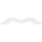 Ekena Millwork Pitch Midway Architectural Grade PVC Gable Pediment, 72"W x 24"H x 1"P (8/12) GPP072X024X100MID - alternate 3